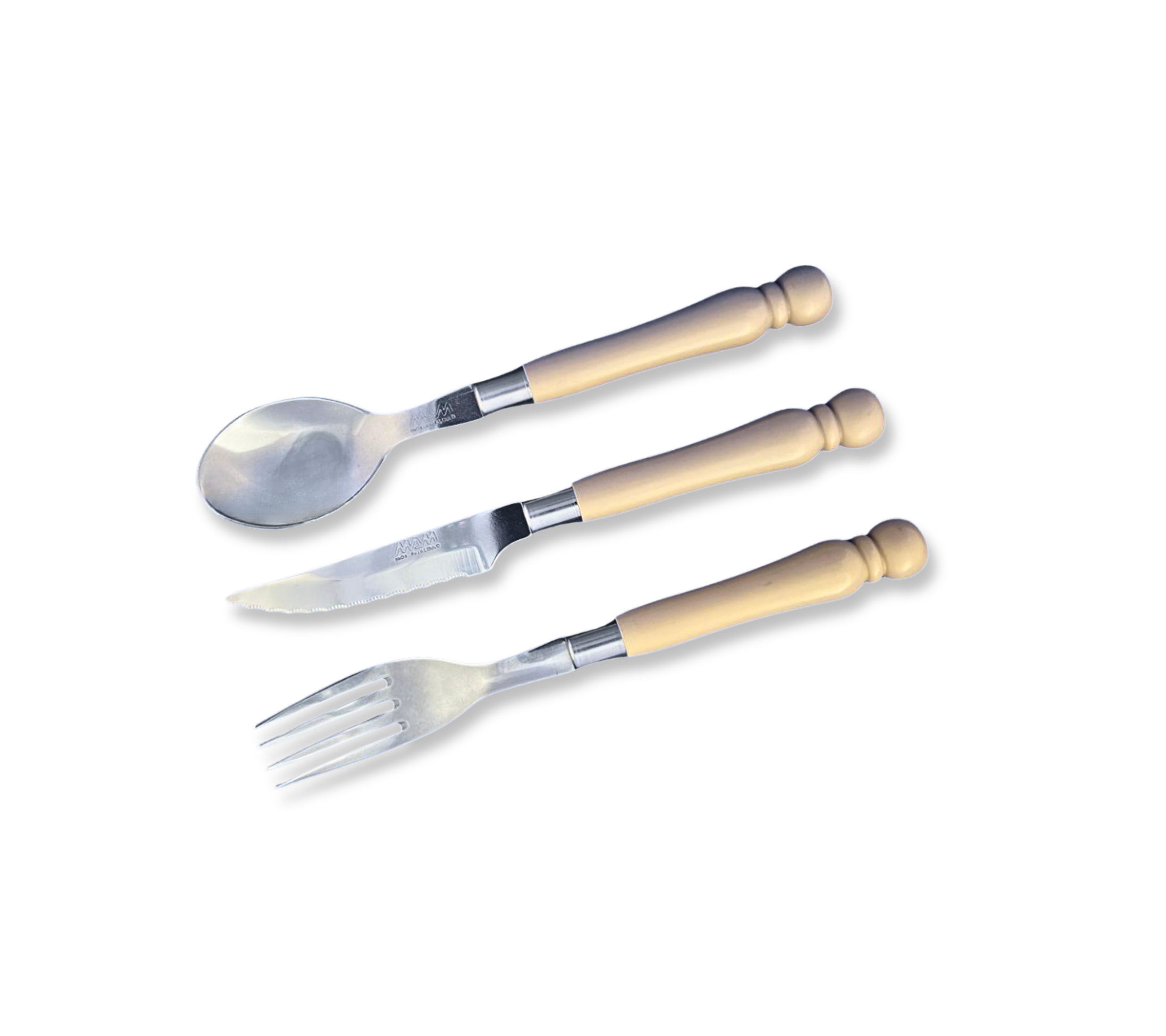 Talher de sobremesa -  creme 0