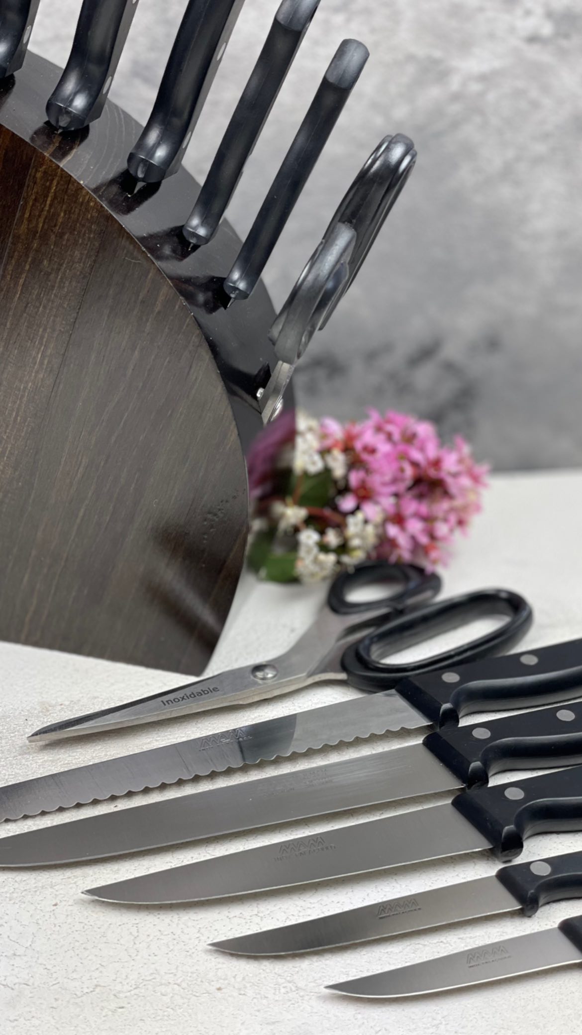 Conjunto de cozinha com suporte ref