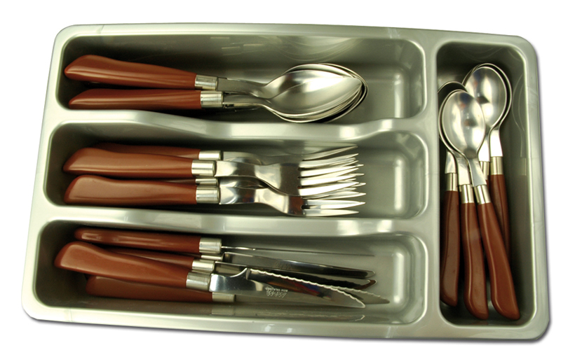 Porta talher do Douro azul com 24 unidades ref