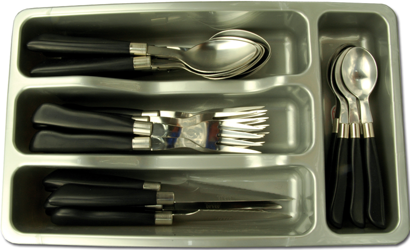 Porta talher do Douro azul com 24 unidades ref