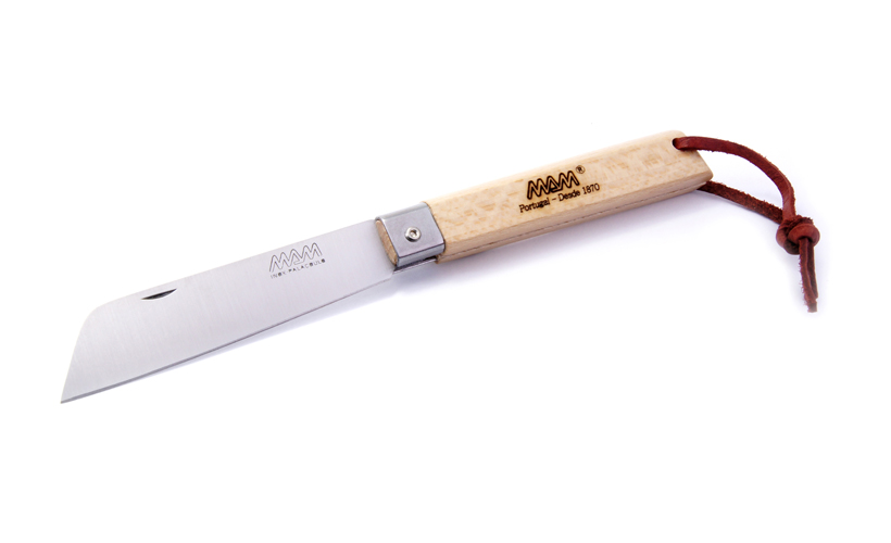 Navalha sem ponta com correia em pele ref