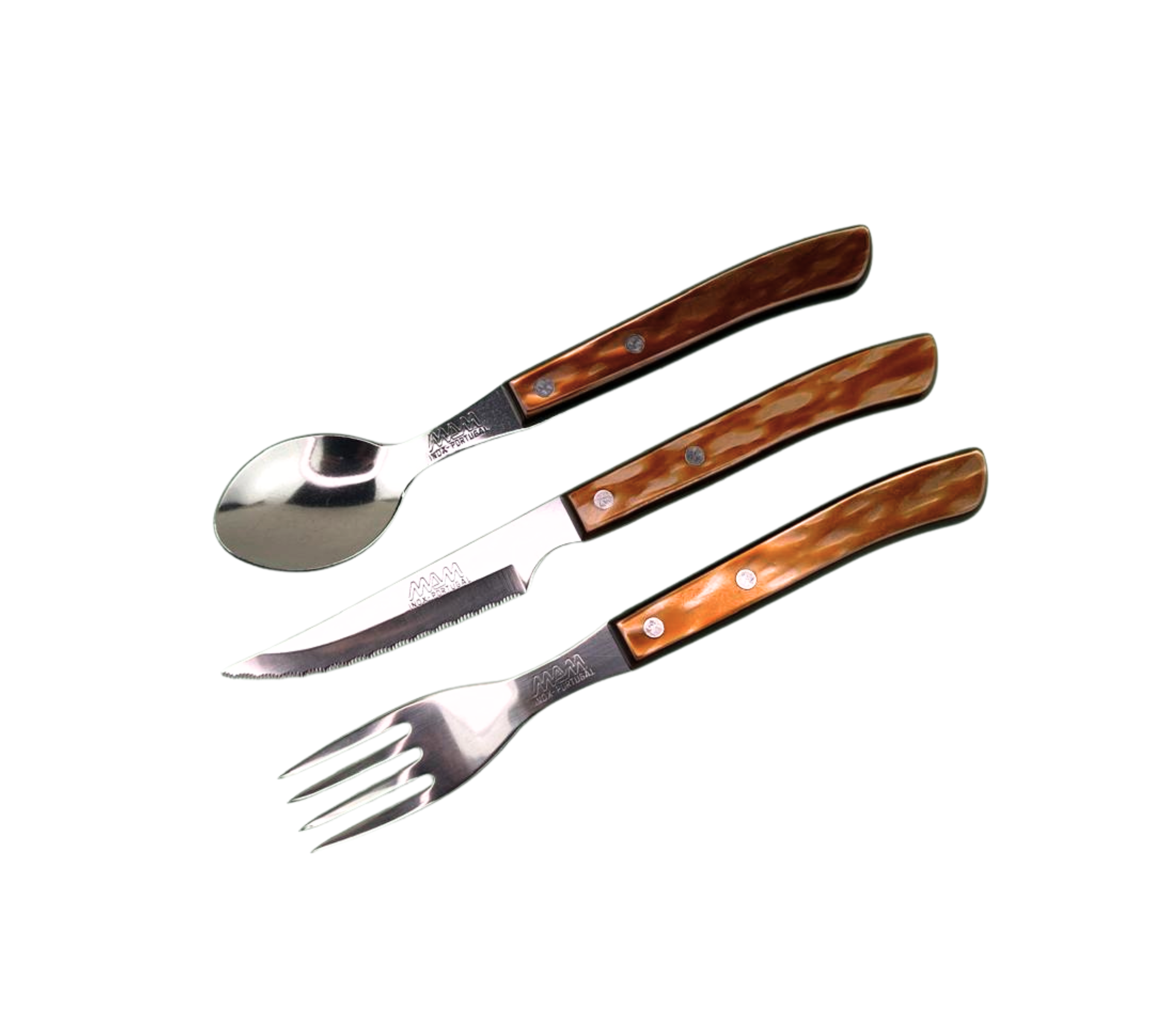 Talher ibérico castanho - sobremesa 0