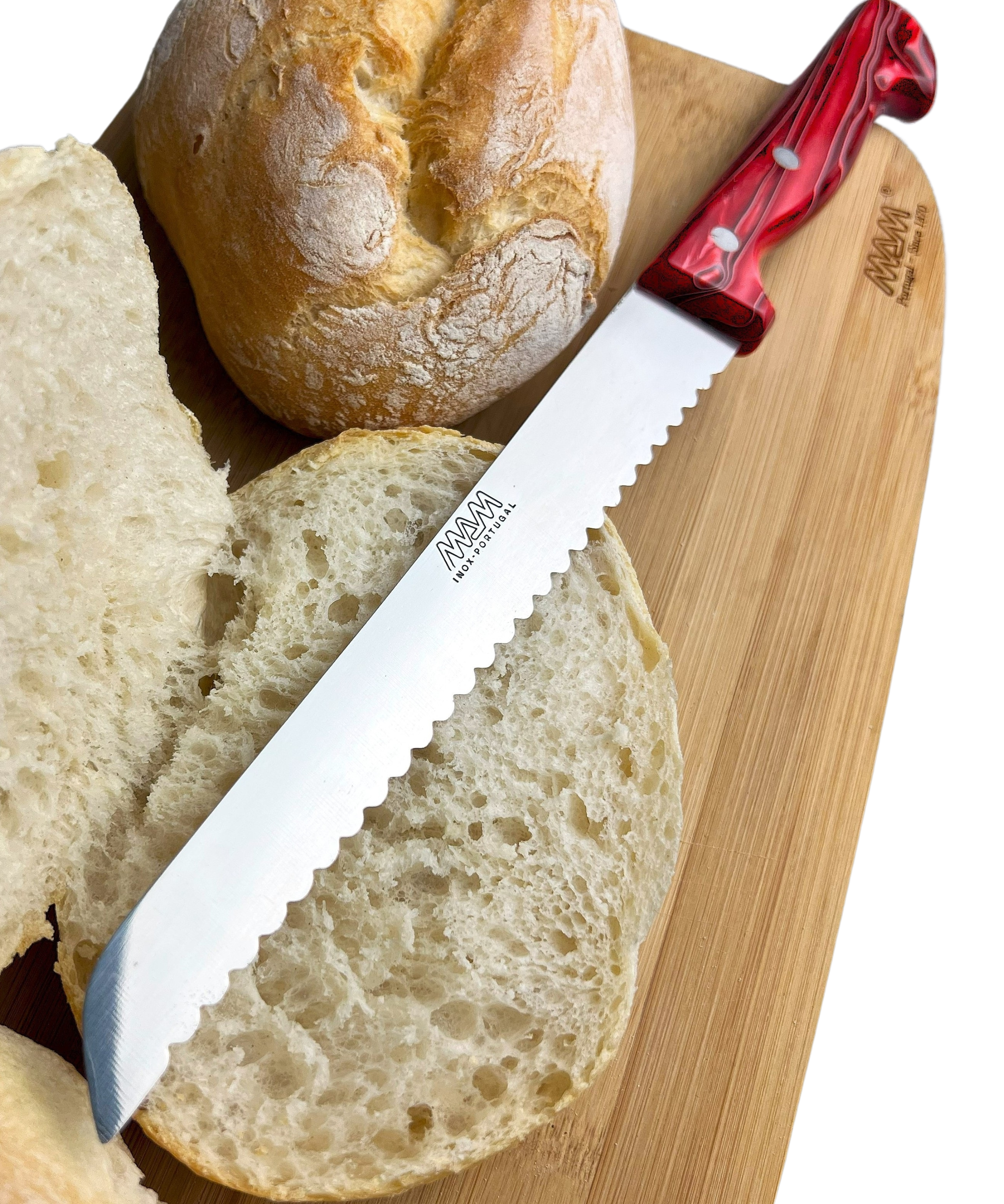 Faca do pão vermelha ref. 4340