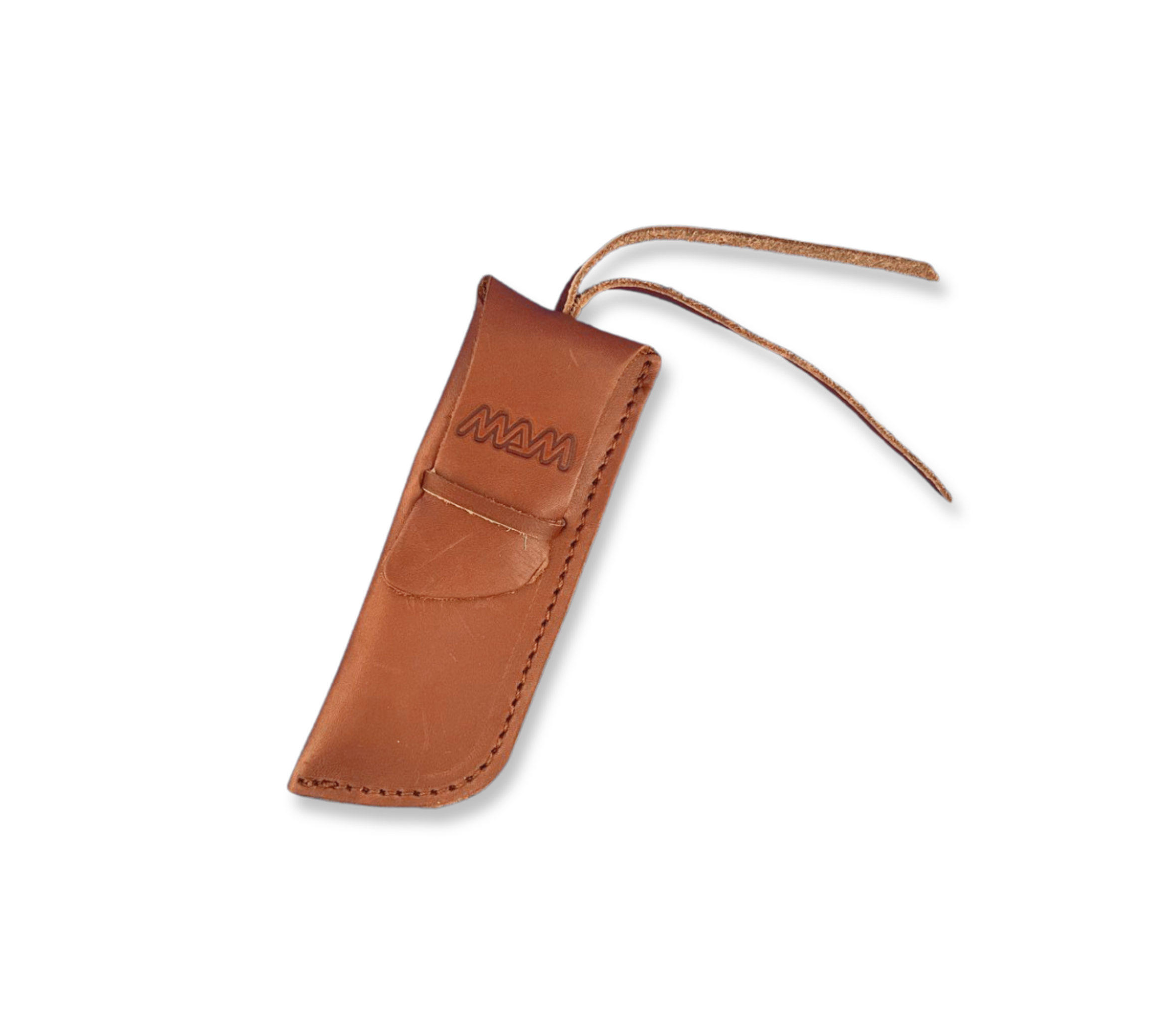 Bolsa em pele com correia 0