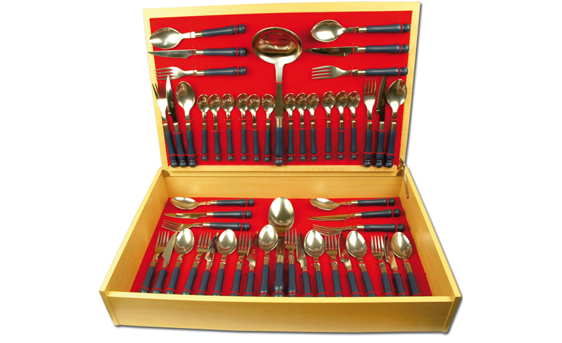 50 pieces tableware set with box ref